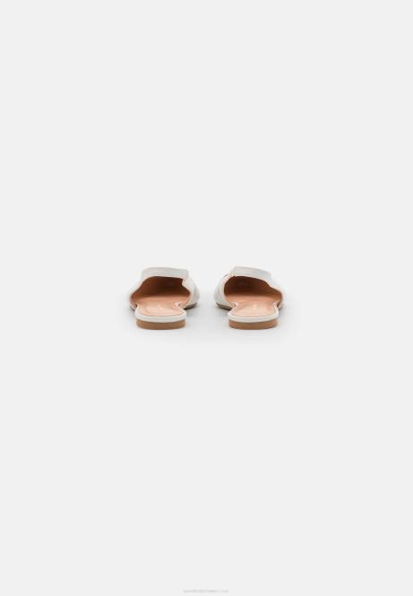 Slingback-Ballerinas weiß Anna Field V0FT2181 Frauen