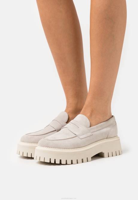 Leder-Slipper beige Anna Field V0FT1808 Frauen