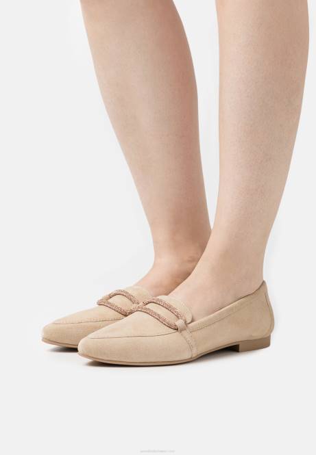 Leder-Slipper beige Anna Field V0FT1810 Frauen