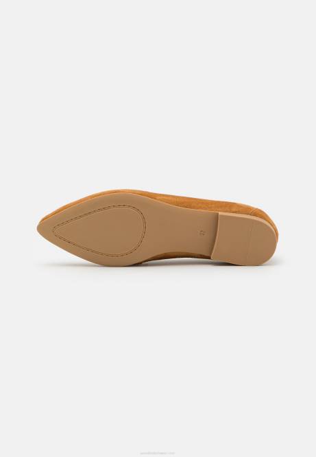 Leder-Slipper in Cognac Anna Field V0FT1819 Frauen