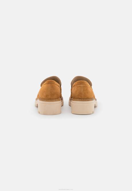 Leder-Slipper in Cognac Anna Field V0FT1822 Frauen
