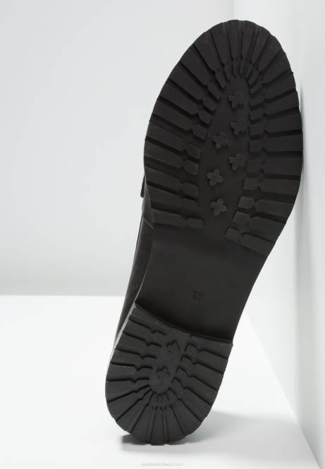 Leder-Slipper schwarz Anna Field V0FT1829 Frauen