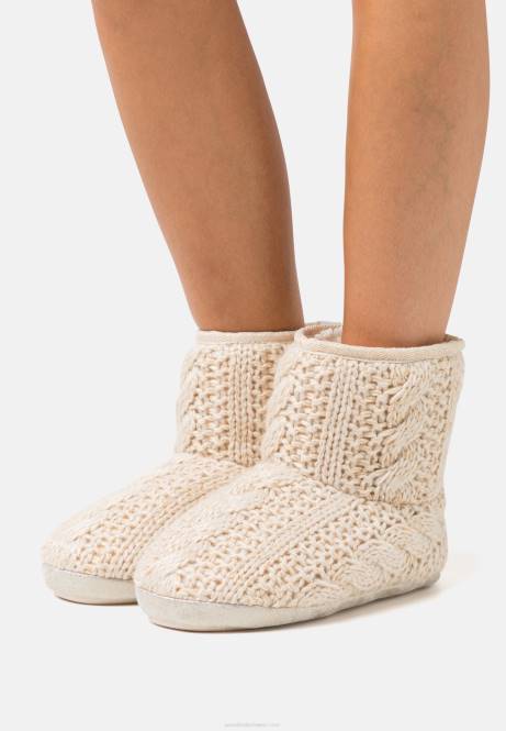 Gold-Metallic-Fadenpantoffeln goldfarben Anna Field V0FT2277 Frauen