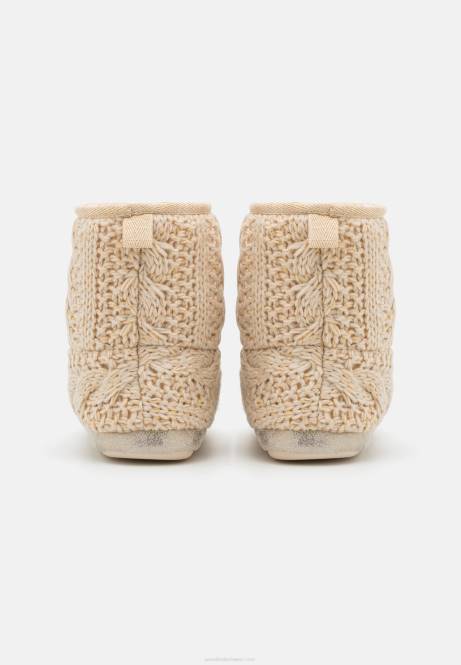 Gold-Metallic-Fadenpantoffeln goldfarben Anna Field V0FT2277 Frauen