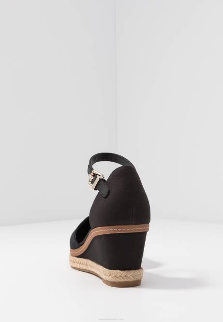 Einfache schwarze Keilabsatzschuhe mit geschlossener Zehenpartie Anna Field V0FT1710 Frauen