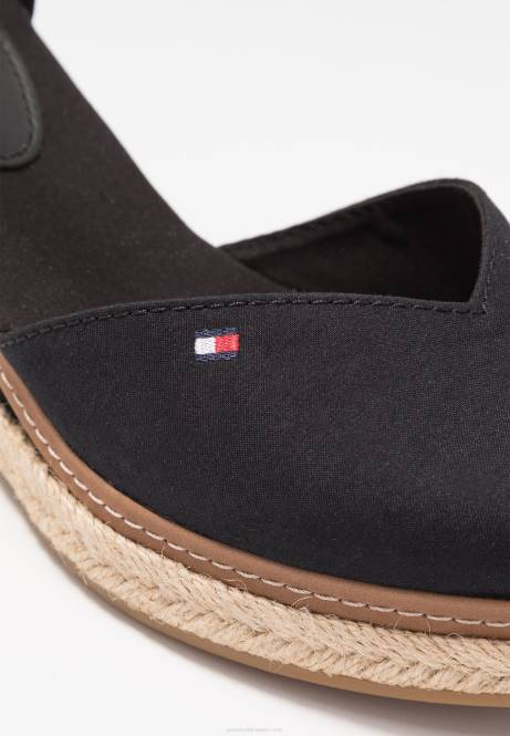 Einfache schwarze Keilabsatzschuhe mit geschlossener Zehenpartie Anna Field V0FT1710 Frauen