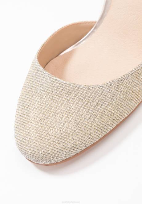 Klassische Absätze aus Leder in Champagner Anna Field V0FT1599 Frauen