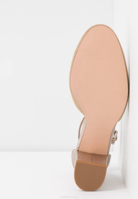 Klassische Absätze aus Leder in Champagner Anna Field V0FT1599 Frauen