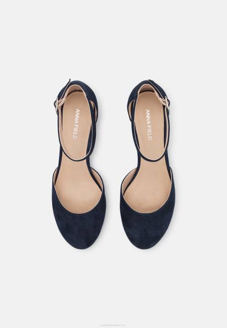 Klassische Lederabsätze dunkelblau Anna Field V0FT1655 Frauen