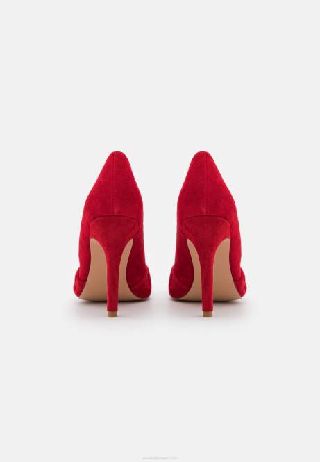 Klassische Lederabsätze in Dunkelrot Anna Field V0FT1669 Frauen