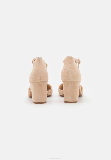 Klassische Lederabsätze in Hellrosa Anna Field V0FT1609 Frauen