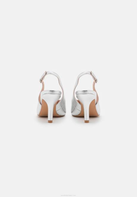 Klassische Lederabsätze in Silber Anna Field V0FT1637 Frauen