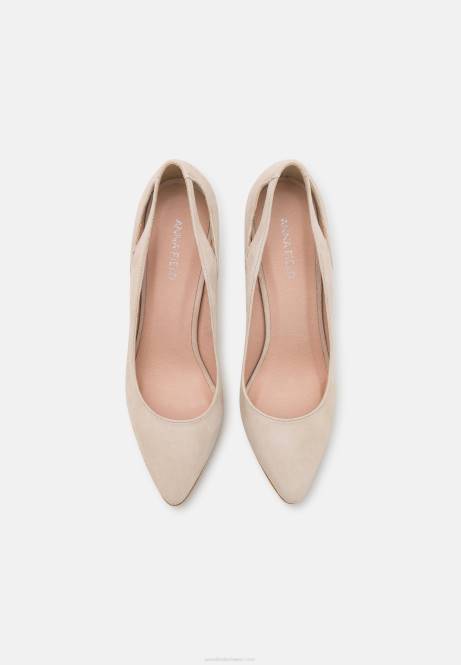 Leder High Heels 1hellgrau Anna Field V0FT1774 Frauen