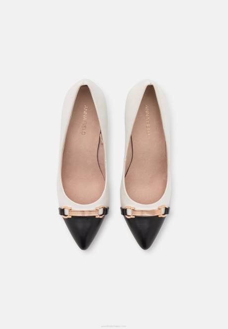 Leder Mia High Heels weiß Anna Field V0FT1777 Frauen