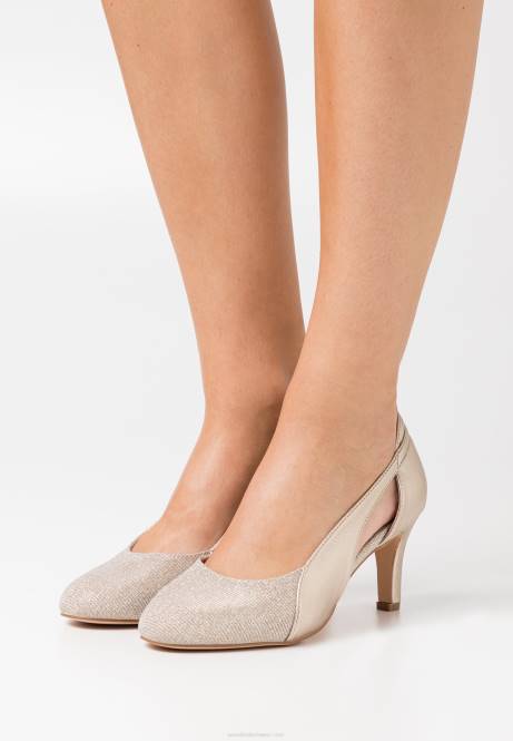 klassische Absätze in Gold Anna Field V0FT1602 Frauen