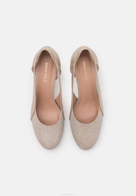 klassische Absätze in Gold Anna Field V0FT1602 Frauen