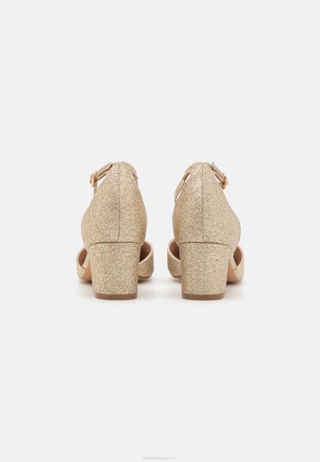 klassische Absätze in Gold Anna Field V0FT1677 Frauen