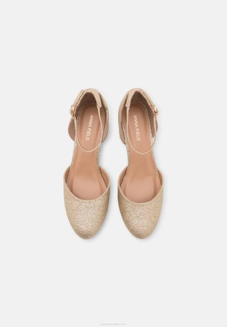 klassische Absätze in Gold Anna Field V0FT1677 Frauen