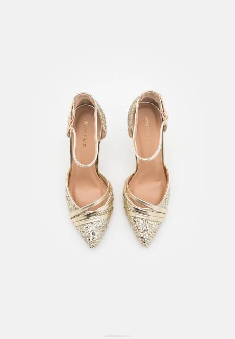 klassische Absätze in Gold Anna Field V0FT1702 Frauen