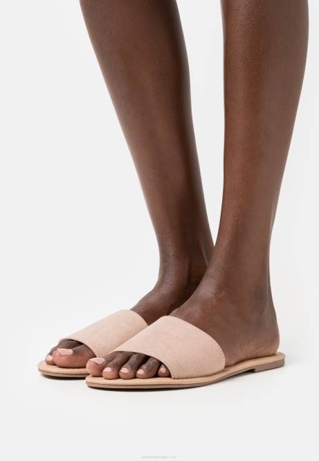 2er-Pack Pantoletten schwarz/hellrosa Anna Field V0FT1862 Frauen