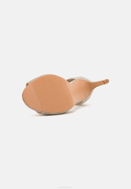 Goldene Sandaletten mit hohen Absätzen Anna Field V0FT1271 Frauen