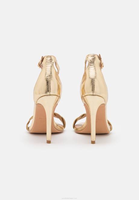 Goldene Sandaletten mit hohen Absätzen Anna Field V0FT1291 Frauen