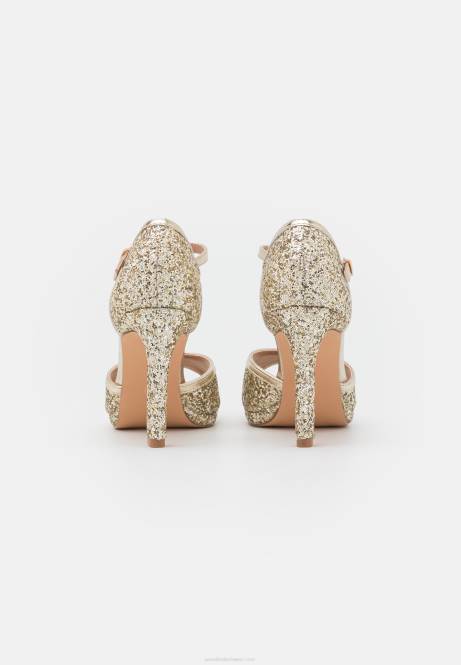 Goldene Sandaletten mit hohen Absätzen Anna Field V0FT1442 Frauen