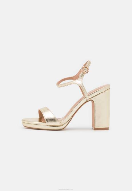 Goldene Sandaletten mit hohen Absätzen Anna Field V0FT1444 Frauen