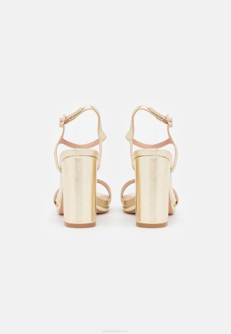 Goldene Sandaletten mit hohen Absätzen Anna Field V0FT1444 Frauen