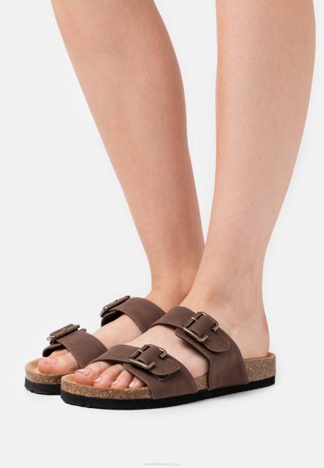 Hausschuhe dunkelbraun Anna Field V0FT1876 Frauen