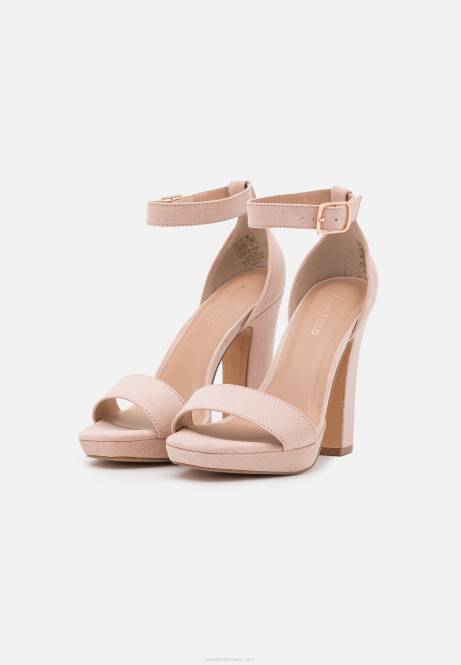 Hellrosa Sandaletten mit hohen Absätzen Anna Field V0FT1575 Frauen