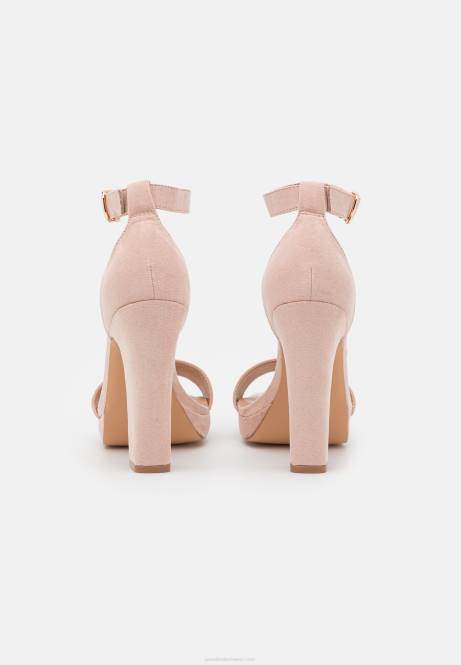 Hellrosa Sandaletten mit hohen Absätzen Anna Field V0FT1575 Frauen