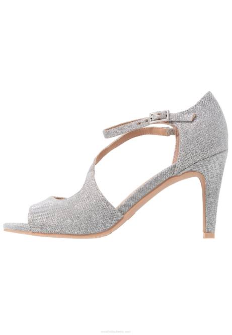 Hochhackige Sandalen in Silber Anna Field V0FT1255 Frauen