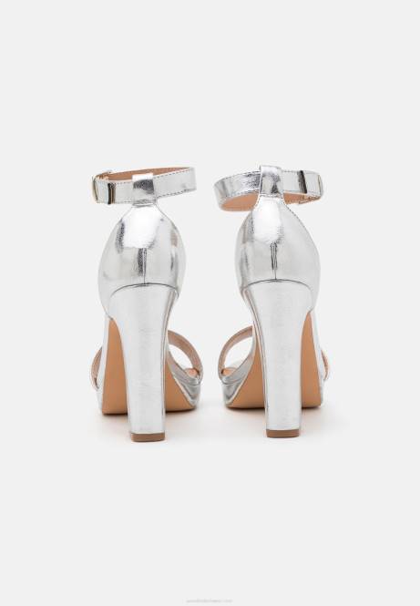 Hochhackige Sandalen in Silber Anna Field V0FT1556 Frauen