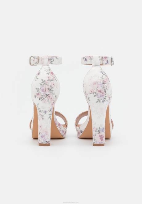 Hochhackige Sandalen weiß/lila Anna Field V0FT1573 Frauen