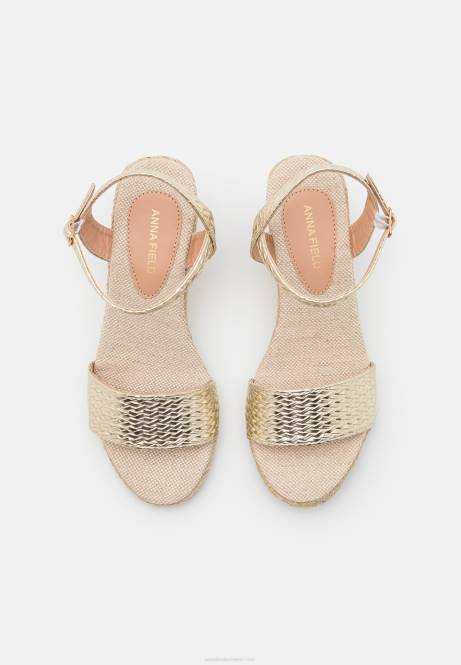 Keilsandaletten Gold Anna Field V0FT1475 Frauen