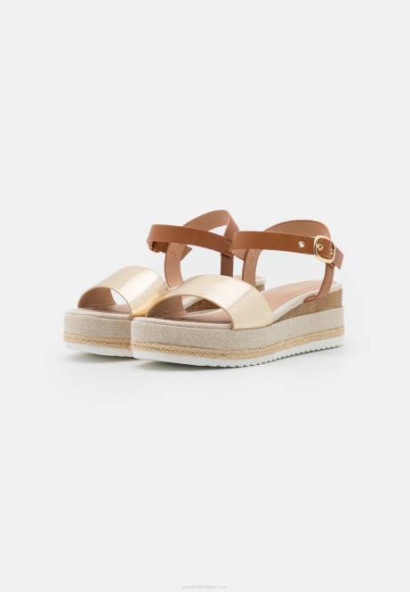 Komfort-Espadrilles Gold Anna Field V0FT1456 Frauen