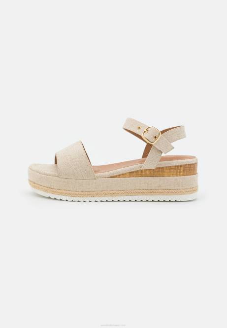 Komfort-Espadrilles in Beige Anna Field V0FT1450 Frauen