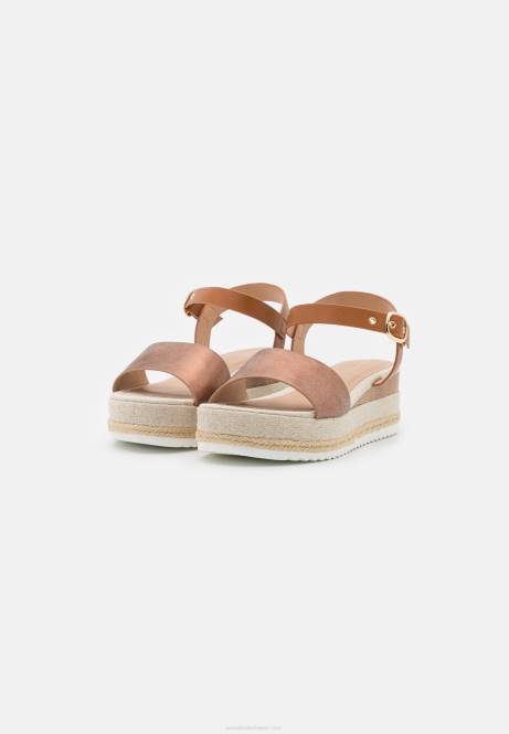 Komfort-Espadrilles in Bronze Anna Field V0FT1483 Frauen