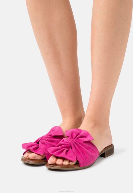 Lederpantoletten rosa Anna Field V0FT1867 Frauen