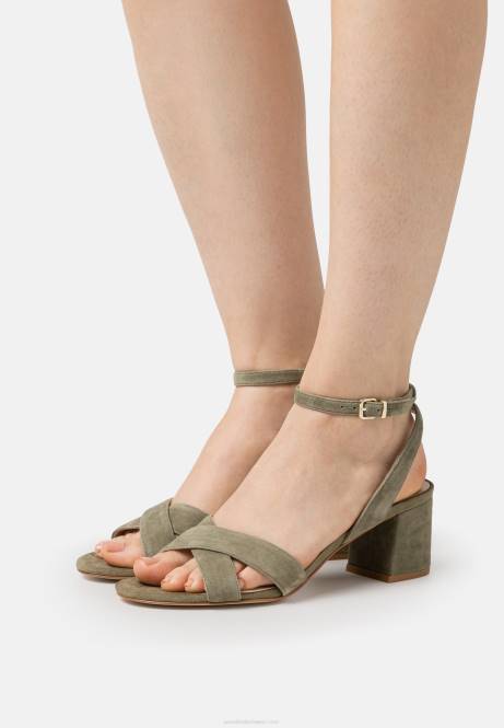 Ledersandalen Khaki Anna Field V0FT1330 Frauen