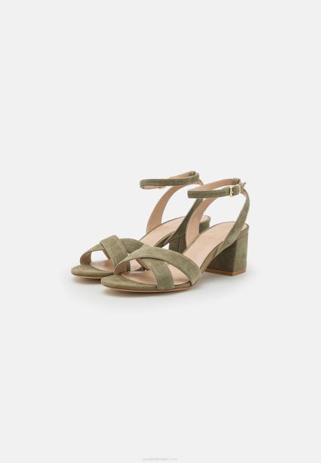Ledersandalen Khaki Anna Field V0FT1330 Frauen