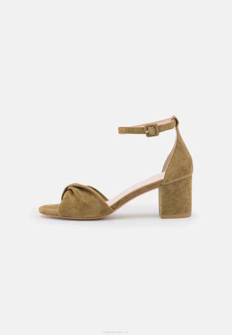 Ledersandalen Khaki Anna Field V0FT1332 Frauen