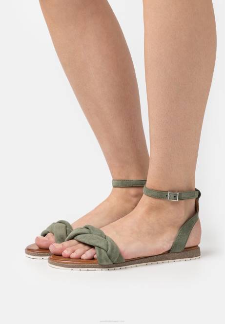 Ledersandalen Khaki Anna Field V0FT1387 Frauen