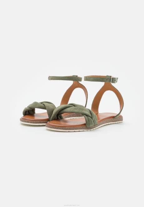 Ledersandalen Khaki Anna Field V0FT1387 Frauen
