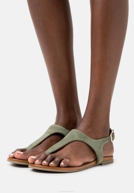 Ledersandalen Khaki Anna Field V0FT1399 Frauen