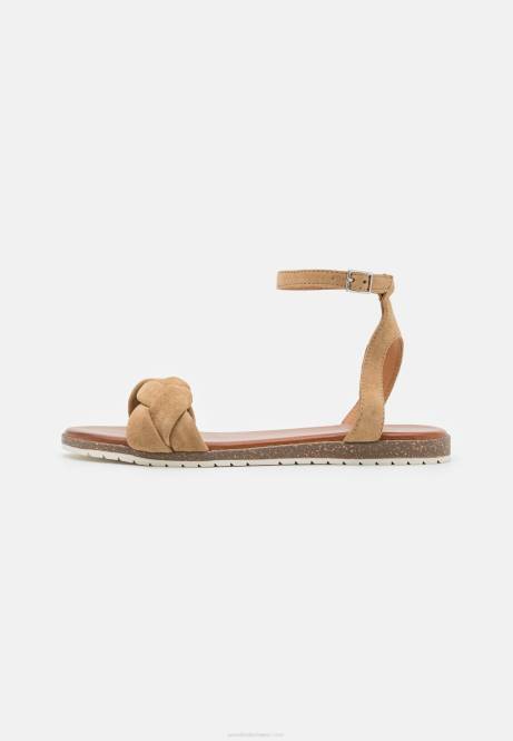 Ledersandalen beige Anna Field V0FT1357 Frauen
