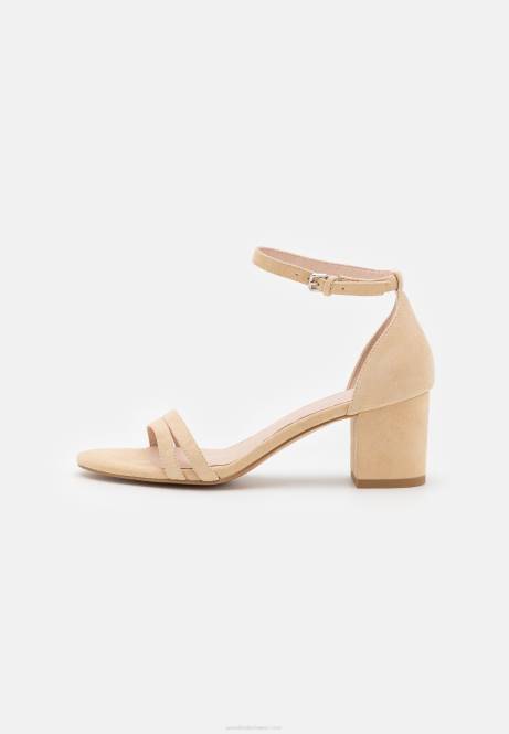 Ledersandalen beige Anna Field V0FT1366 Frauen