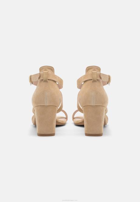 Ledersandalen beige Anna Field V0FT1433 Frauen