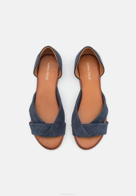 Ledersandalen dunkelblau Anna Field V0FT1340 Frauen